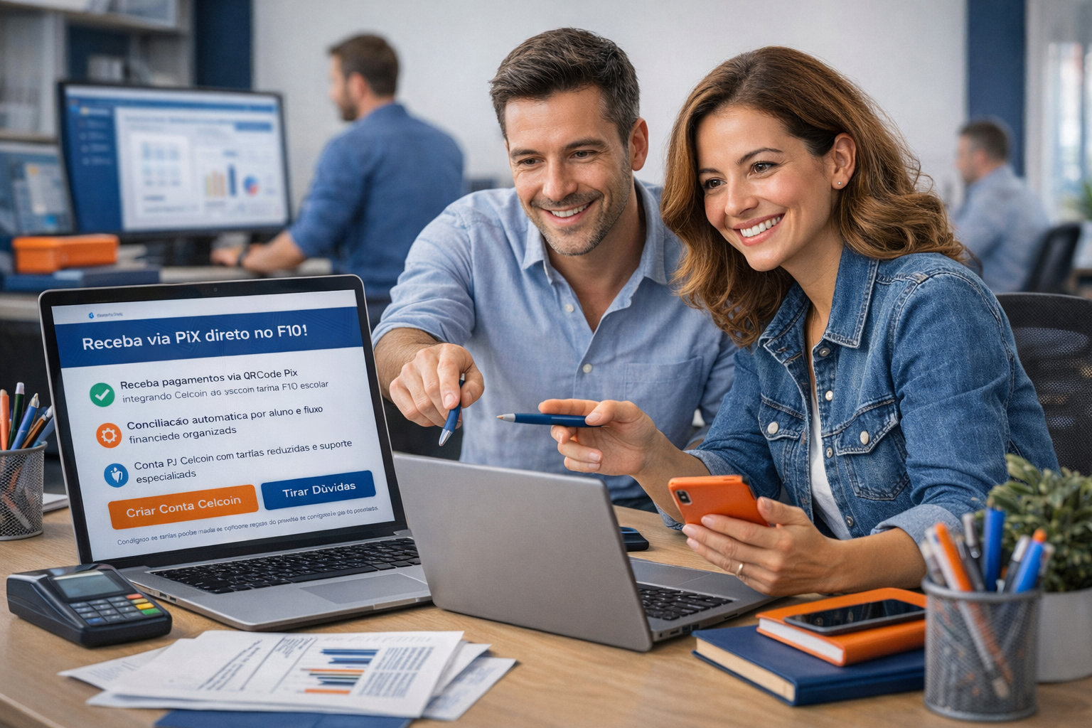 Integração Celcoin + F10 para cobranças via Pix